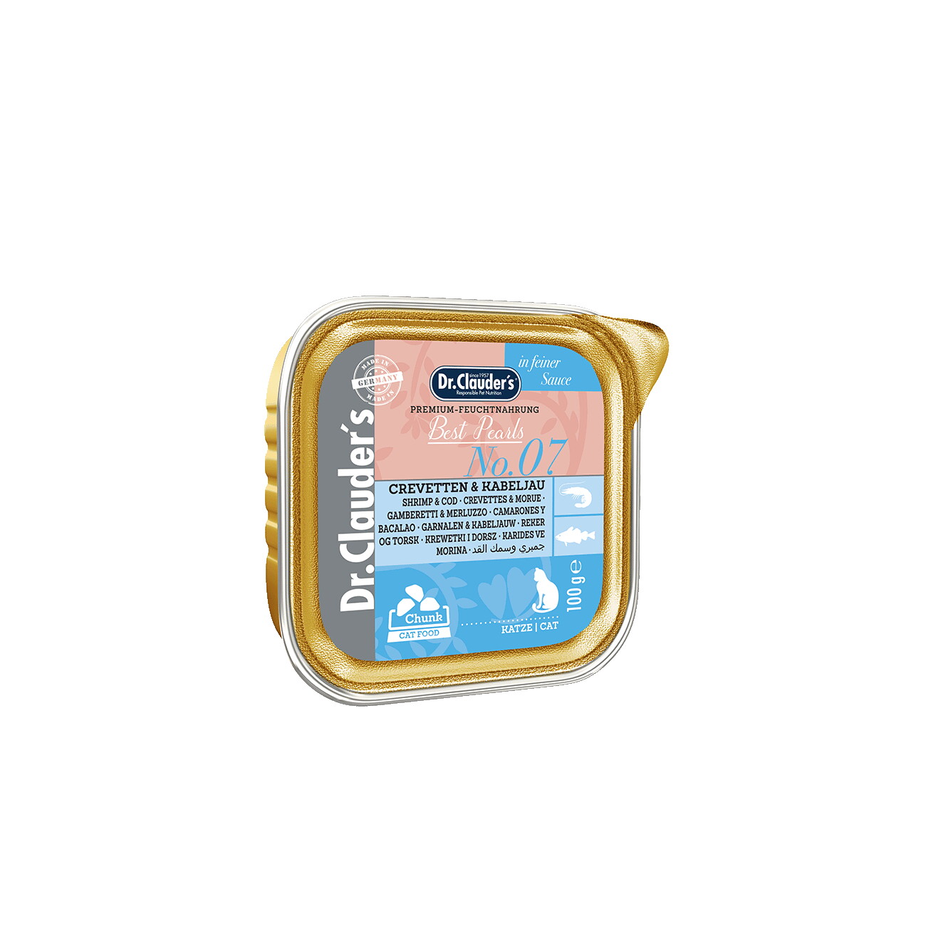 Dr. Clauder's Best Pearls No. 07 Crevetten & Kabeljau