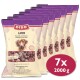 DIBO Lamm Hundefutter, mit sieben 2000g Beuteln von herzlicher, fettarmer Lammernährung, geeignet für empfindliche Hunde.