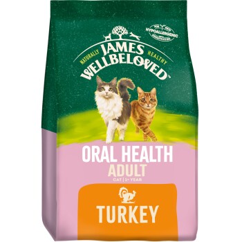 James Wellbeloved Adult Turkey Oral Health dry cat food 1.5 kg MAXI ZOO