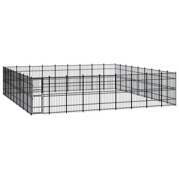 Hundezwinger Box Stahl 8,64 m, 8,64 m, 2 m