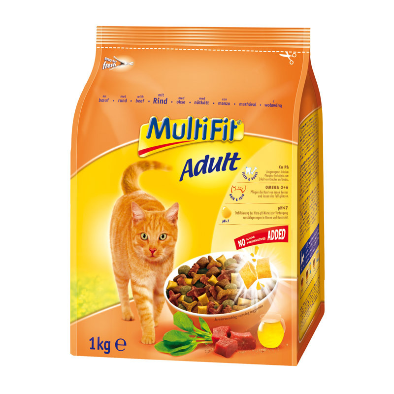 MultiFit Katze Adult Rind 1kg
