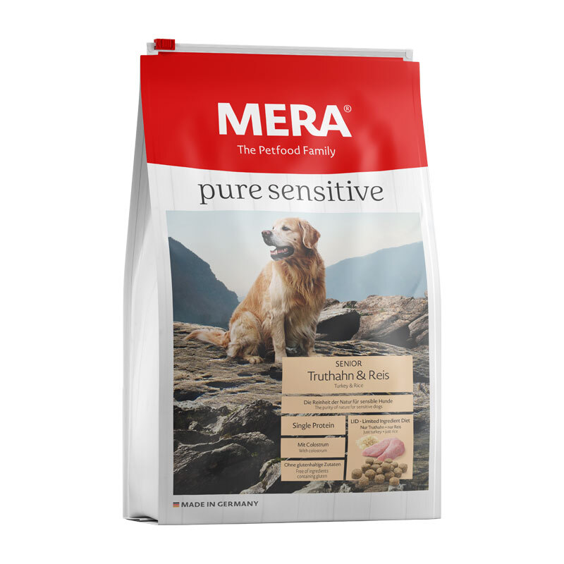 Mera Pure Sensitive Senior Truthahn & Reis 12,5kg
