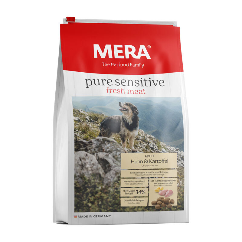 Mera Pure Sensitive fresh meat Adult Huhn & Kartoffel 12,5kg