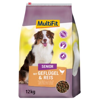 Senior mit Geflügel & Reis 12kg