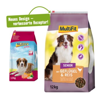 Senior mit Geflügel & Reis 12kg