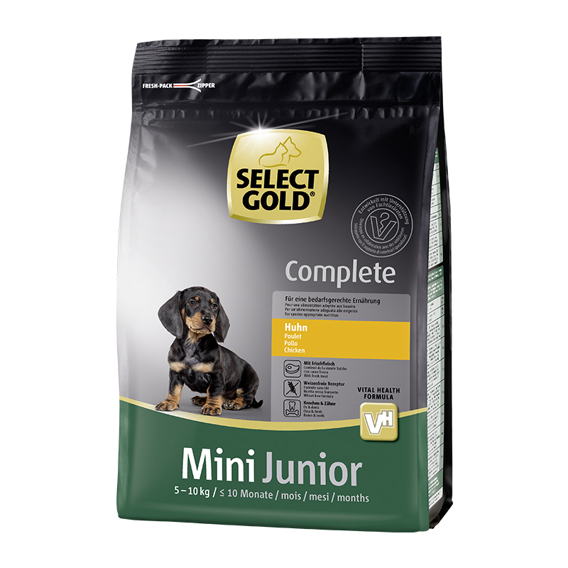 SELECT GOLD Complete Huhn Mini Junior 1kg