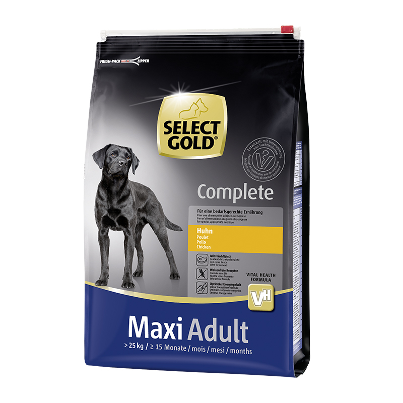 SELECT GOLD Complete Maxi Adult Huhn 4kg
