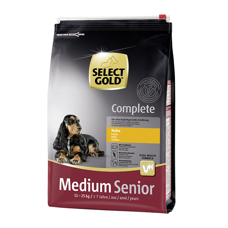 SELECT GOLD Complete Medium Senior Huhn 4kg
