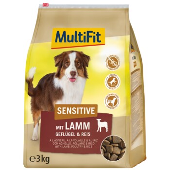 Sensitive Adult mit Lamm, Geflügel & Reis 3kg