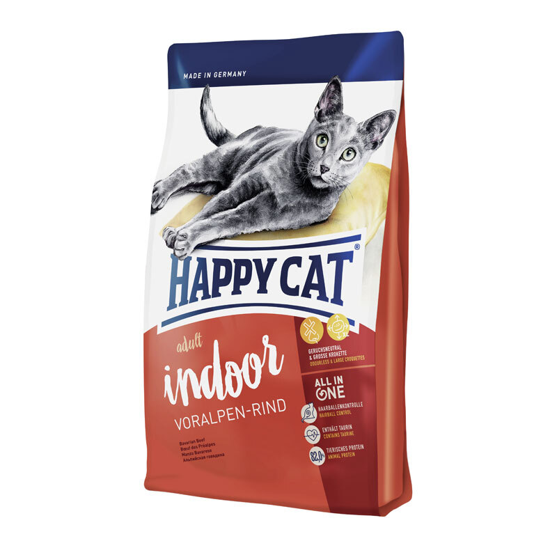 Happy Cat Adult Indoor Voralpen-Rind 4kg