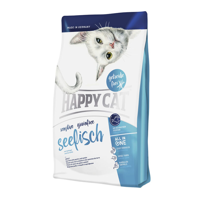 Happy Cat Sensitive Grainfree Seefisch 4kg