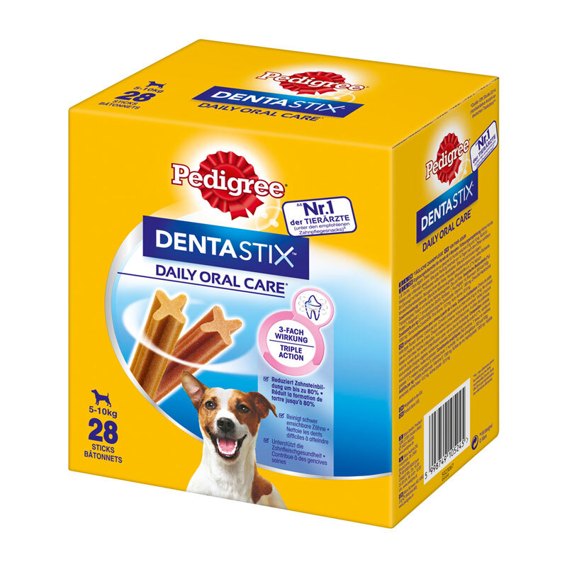 Pedigree Zahnpflege Dentastix Multipack 28 Stück für kleine Hunde