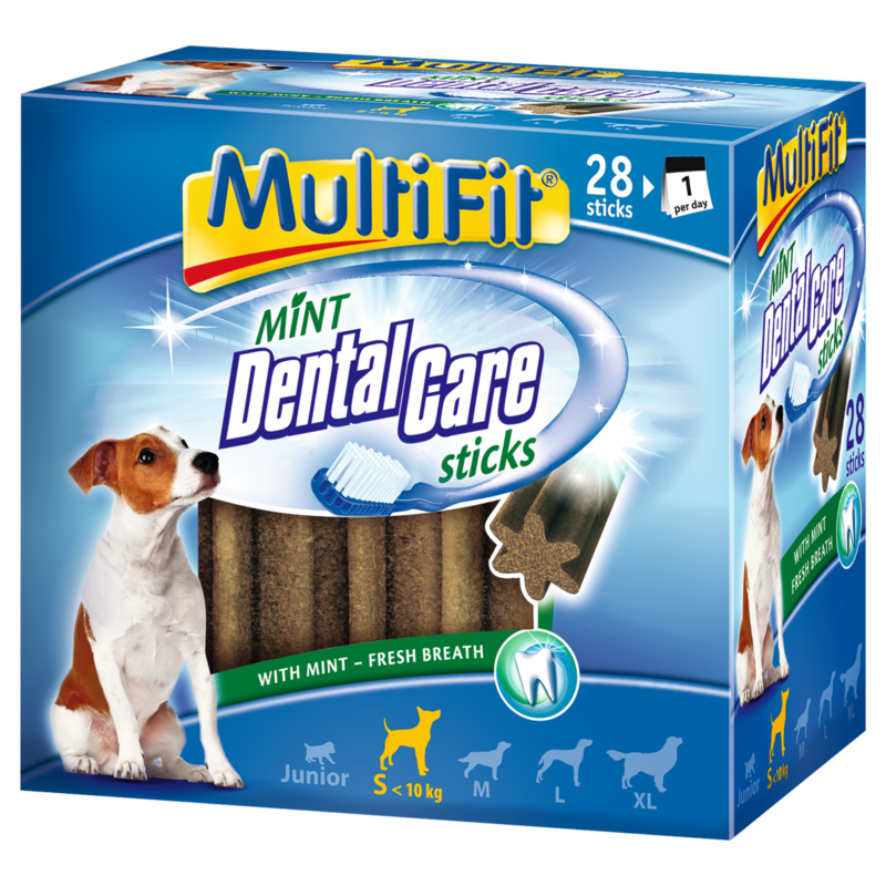 MultiFit Mint DentalCare sticks Multipack S 28 Stück