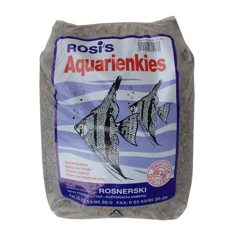 Rosi's Rosnerski Aquarienkies 2-4mm 25kg rot