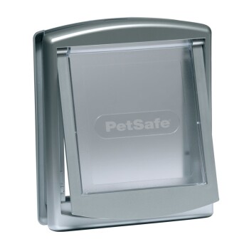 PetSafe Haustierklappe 2-Wege silber S  (737)