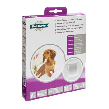 PetSafe Haustierklappe 2-Wege silber L (777)