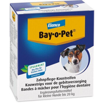 ELANCO Zahnpflege-Kaustreifen Alge, 140g Für kleine Hunde