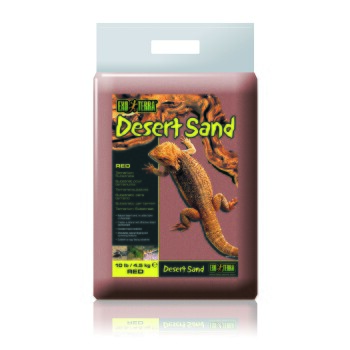 Exo Terra sable de désert 4,5 kg Rouge