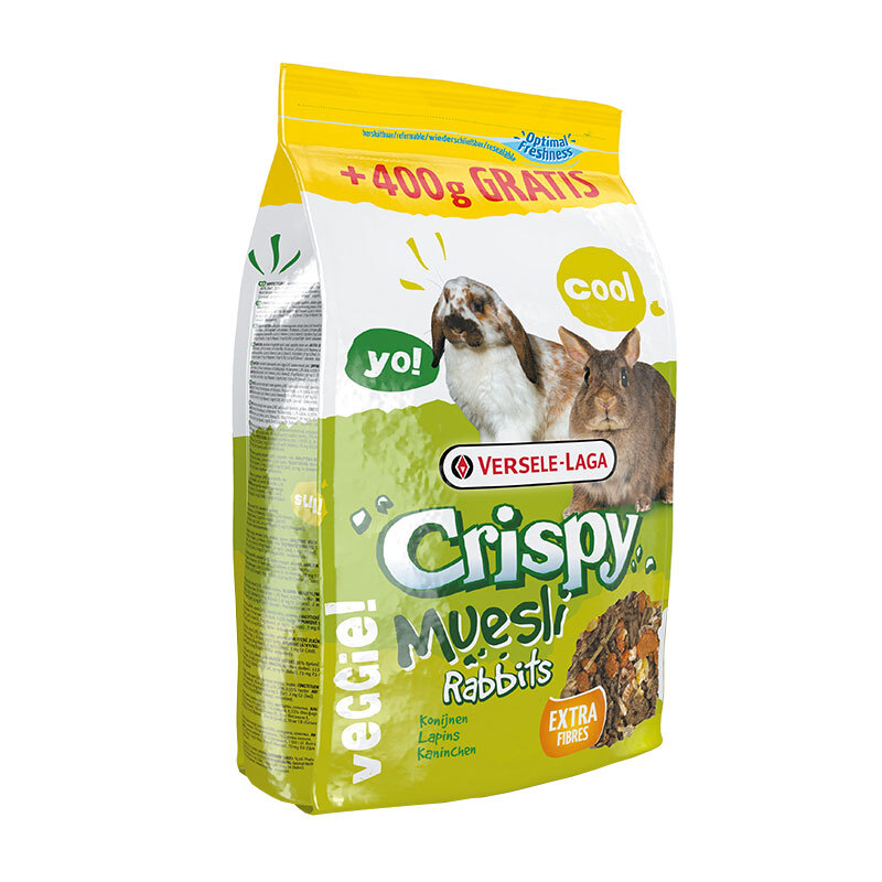 Crispy Muesli Rabbits 2,75kg + gratis 400g