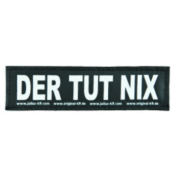 Klettsticker S Der tut nix