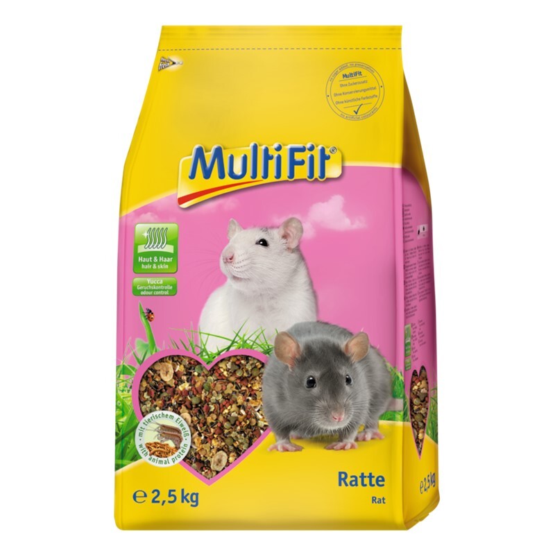 MultiFit Nagerfutter für Ratten 2,5kg