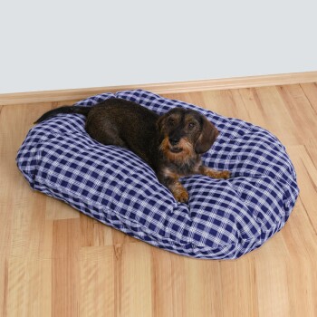 Hunde-Dinkelkissen Blau 90 cm