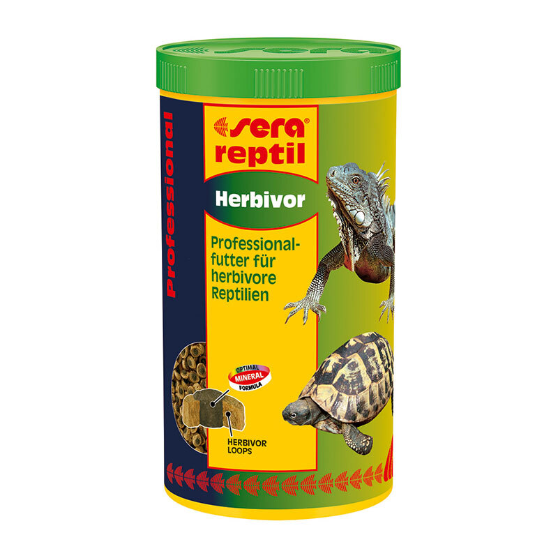 Sera reptil Professional Herbivor 1l