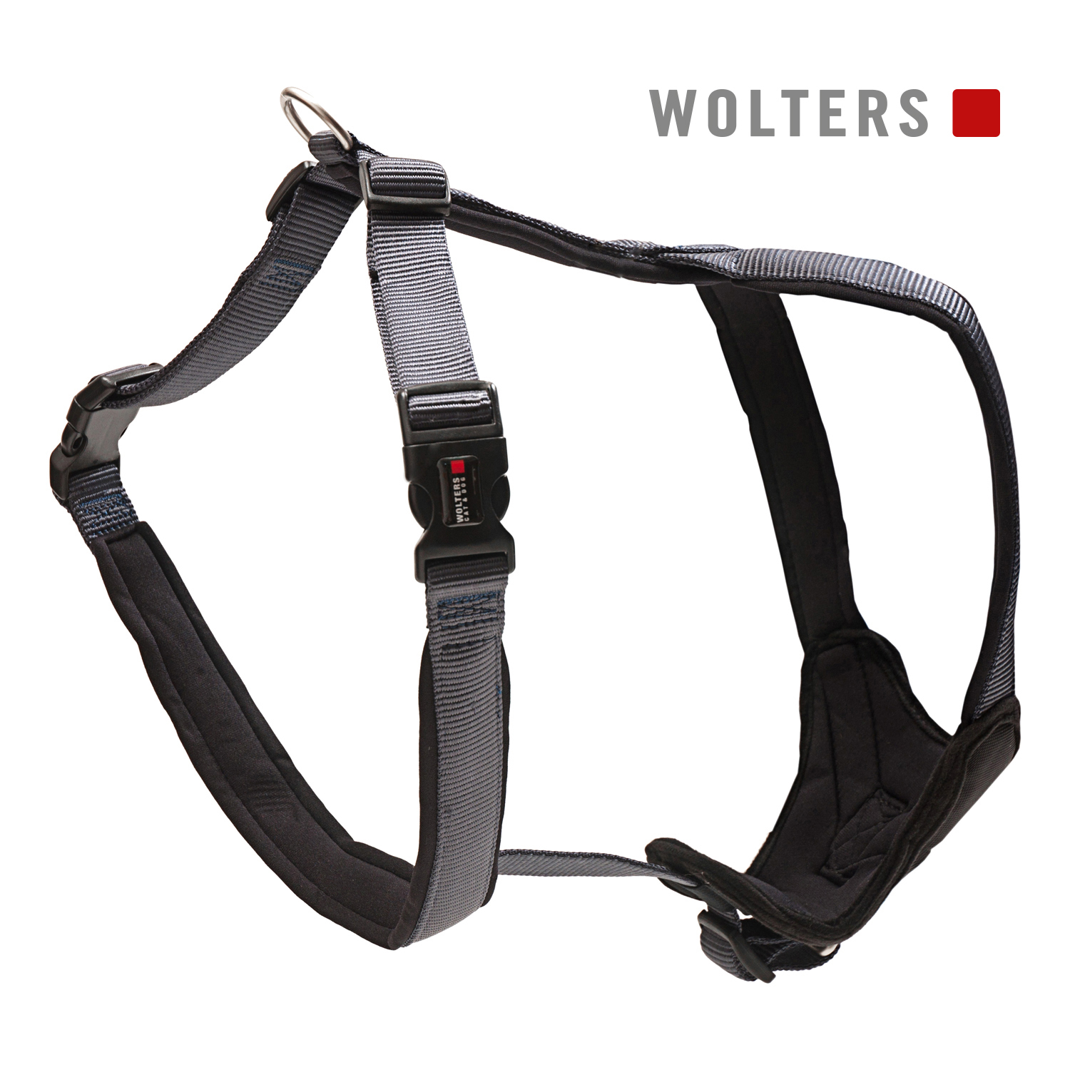 Wolters Geschirr Professional Comfort Graphit/Schwarz 50-60cm x 30mm
