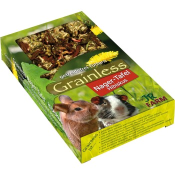 Grainless Tabliczka dla gryzoni i innych małych zwierząt, z hibiskusem 125 g