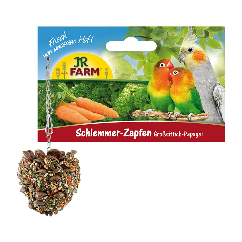 Birds Schlemmer-Zapfen Großsittich/Papagei 195g