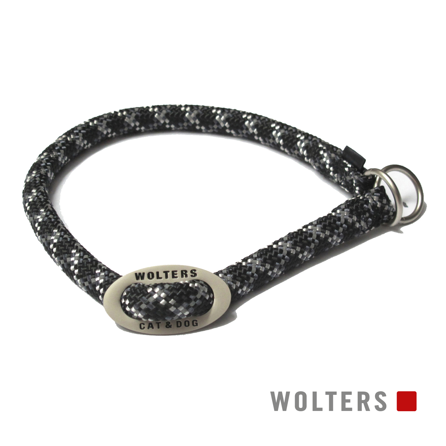 Wolters Halsband Everest Schwarz/Graphit 45cm x 13mm