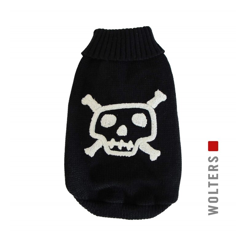 Wolters Strickpullover Totenkopf 25cm