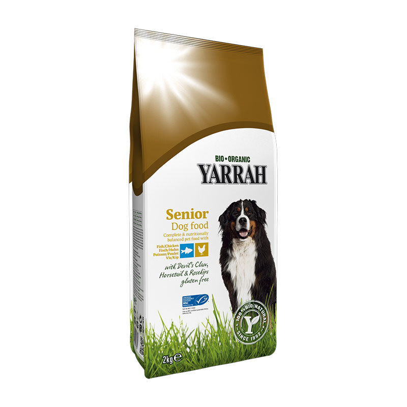 Yarrah Bio Senior Hundefutter 2x2kg