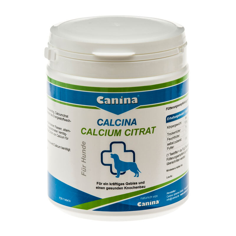 Canina Calcina Calcium Citrat 400g