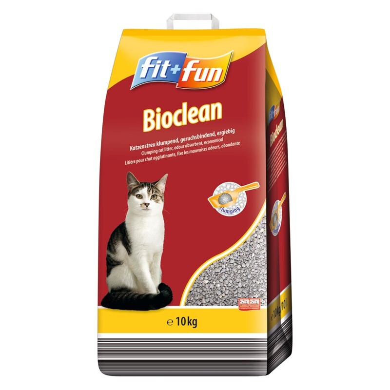 FIT+FUN Bioclean Katzenstreu 10kg