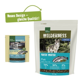 WILDERNESS Fresh Water Adult Poisson 1 kg