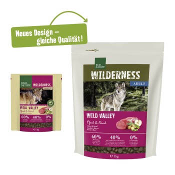 WILDERNESS Wild Valley Cavallo e Manzo 1 kg