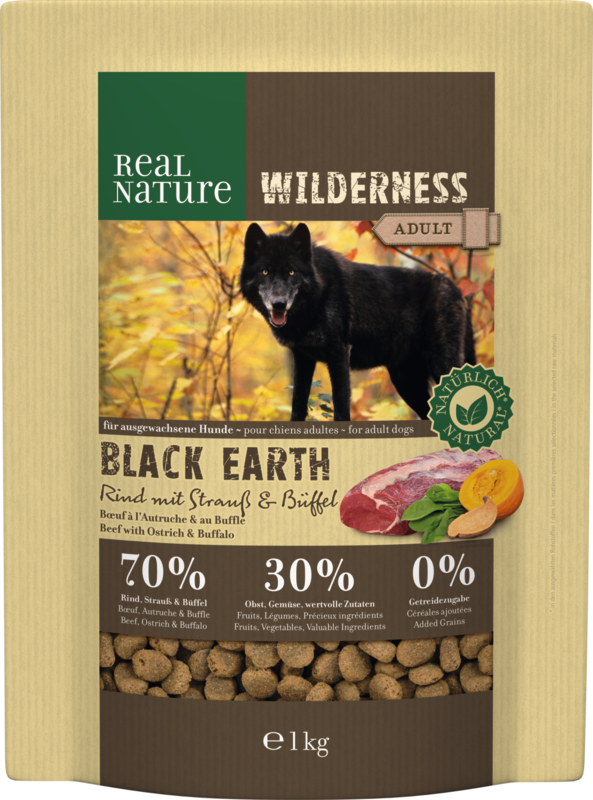 REAL NATURE WILDERNESS Black Earth Rind & Büffel 1kg