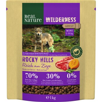 WILDERNESS Mini Rocky Hills Rind & Ziege 1kg
