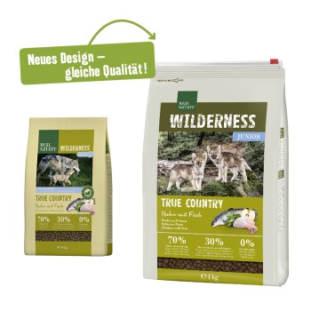 WILDERNESS Junior True Country Pollo con pesce 4 kg