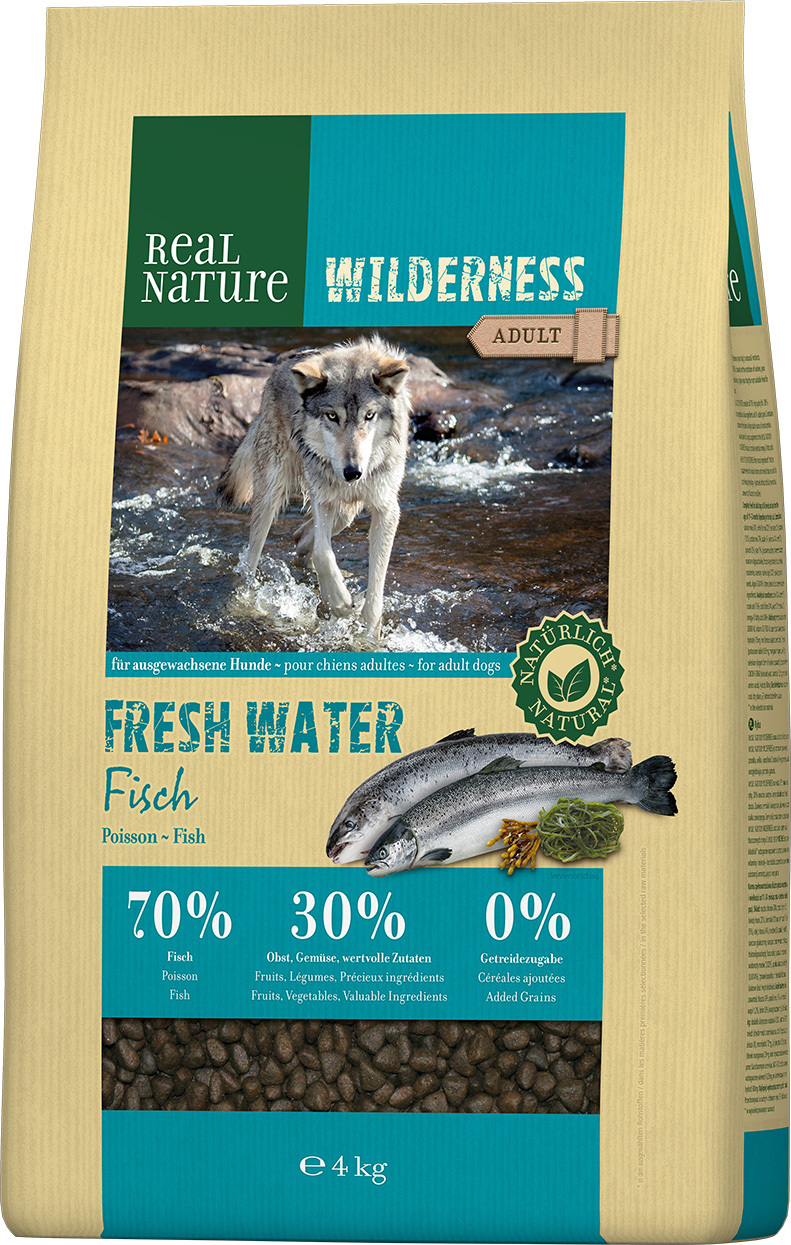 REAL NATURE WILDERNESS Fresh Water Adult Fisch 4kg