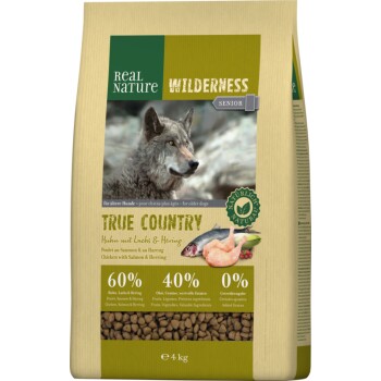 Real Nature Wilderness Senior True Country Huhn Mit Lachs Hering 4kg Fressnapf
