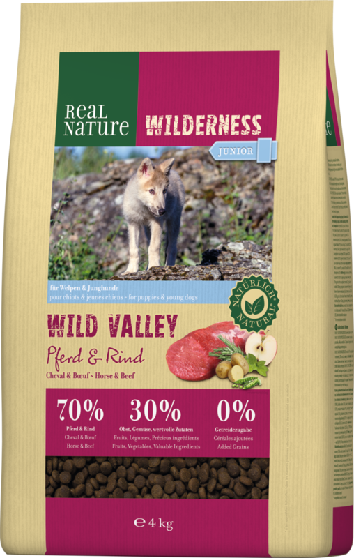 REAL NATURE WILDERNESS Junior Wild Valley Pferd & Rind 4kg