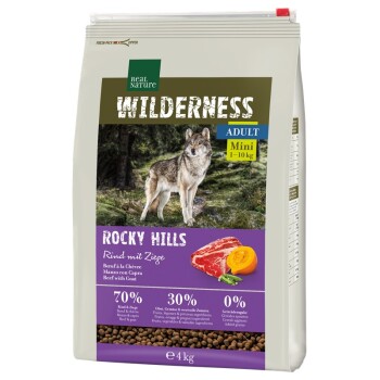 WILDERNESS Mini Colline Rocciose manzo e capra 4 kg