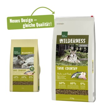 WILDERNESS Senior True Country Huhn mit Fisch 12kg