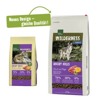 WILDERNESS Colline Rocciose manzo e capra 12 kg