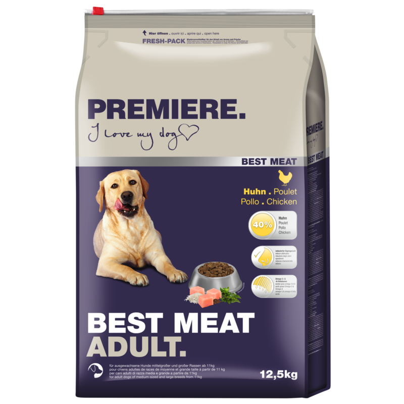 PREMIERE Best Meat Adult Huhn 12,5kg
