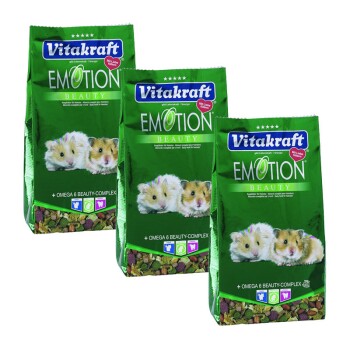 Emotion Beauty Hamster 3x600g