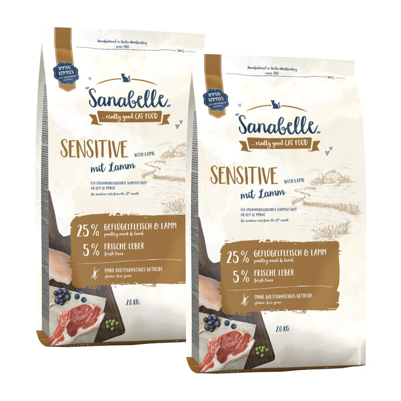 Sanabelle Sensitive Lamm 2x2kg