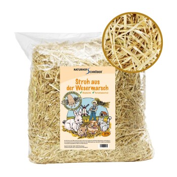 Stroh aus der Wesermarsch handverlesen 3kg